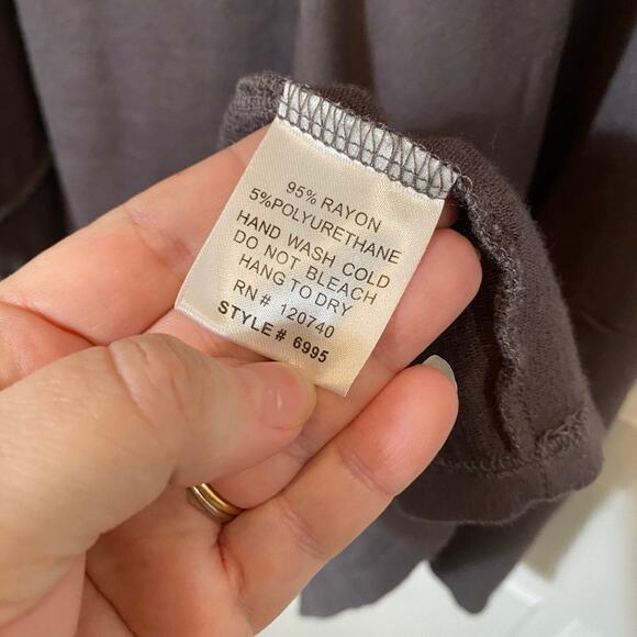 Mystree Shawl Open Cardigan knit Sweater M - Picture 5 of 6